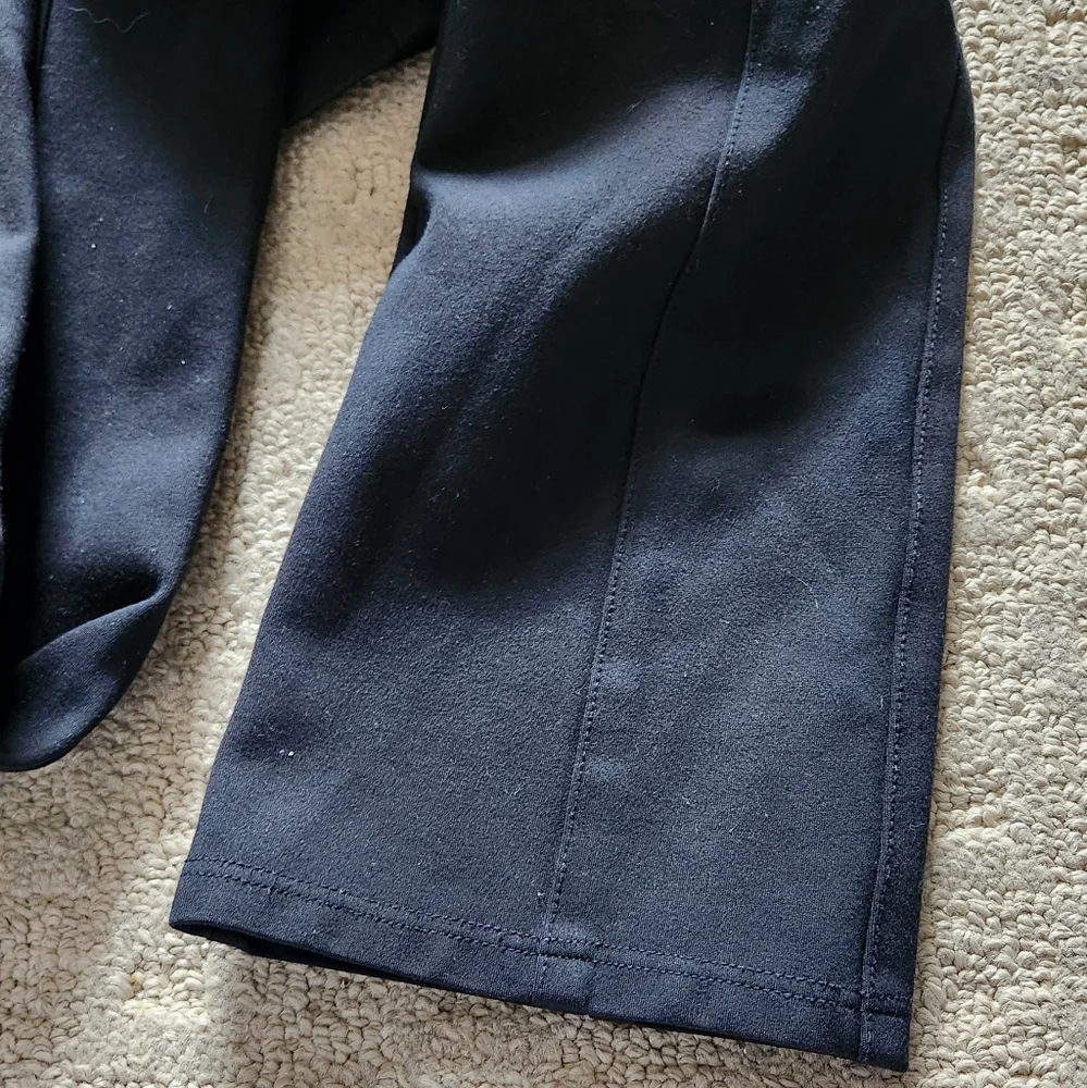 Tory Burch Black Cropped Flare Pants